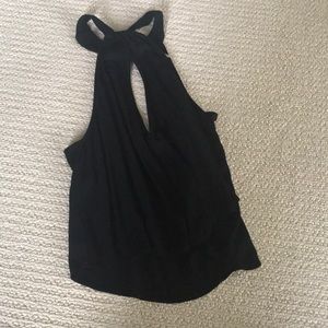 Free People black sleeveless top size xs